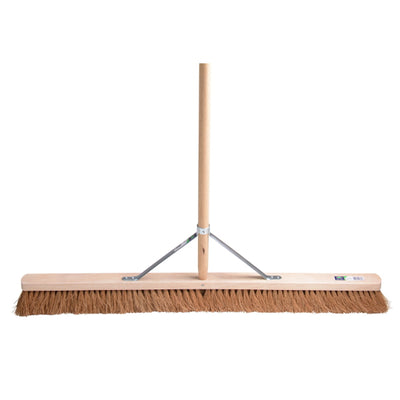 Mm eurotool products balayeuse de sol fsc 100cm bois de coco mm avec manche 160cm