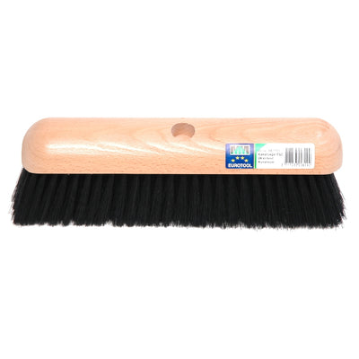 Mm eurotool products balayeuse de sol de pièce fsc 29cm bois cheveux artificiels mm