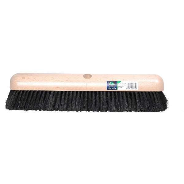 Mm eurotool products balayeuse de sol de pièce fsc 40cm bois cheveux artificiels mm