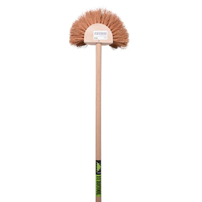 Mm eurotool toile d'araignée fsc 125cm bois de coco mm manche en bois 200cm