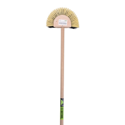Mm eurotool toile d'araignée fsc 125cm bois noir cheveux artificiels mm manche en bois 200cm