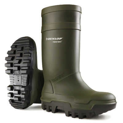 Dunlop c662933 thermo + purofort s5 full safety vert - taille 39 40 (uk6) - 15.032.047.06