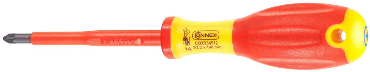 Tournevis Connex croix pz2 100mm isolé 1kv1c