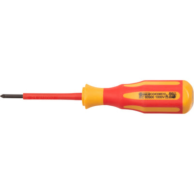Tournevis Connex croix pz1 80mm isolé 1kv