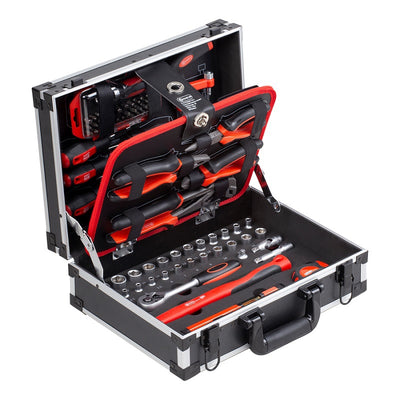 Mallette à outils Connex Mallette en aluminium de 100 pièces