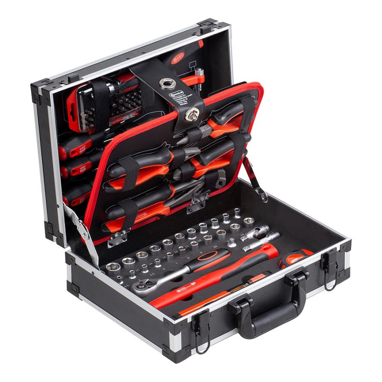 Mallette à outils Connex Mallette en aluminium de 100 pièces