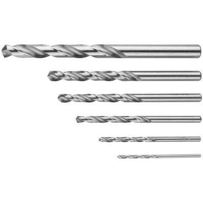 Connex jeu de forets en acier 2 8mm 6pcs bleu