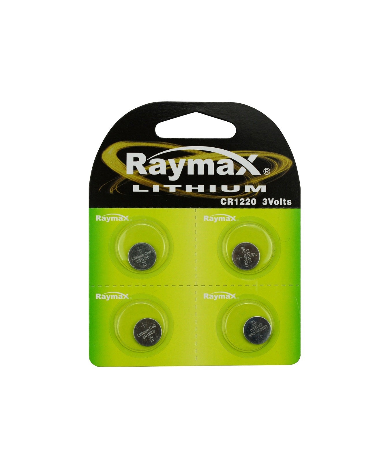 Raymax products pile bouton 3v cr1220 4 pièces