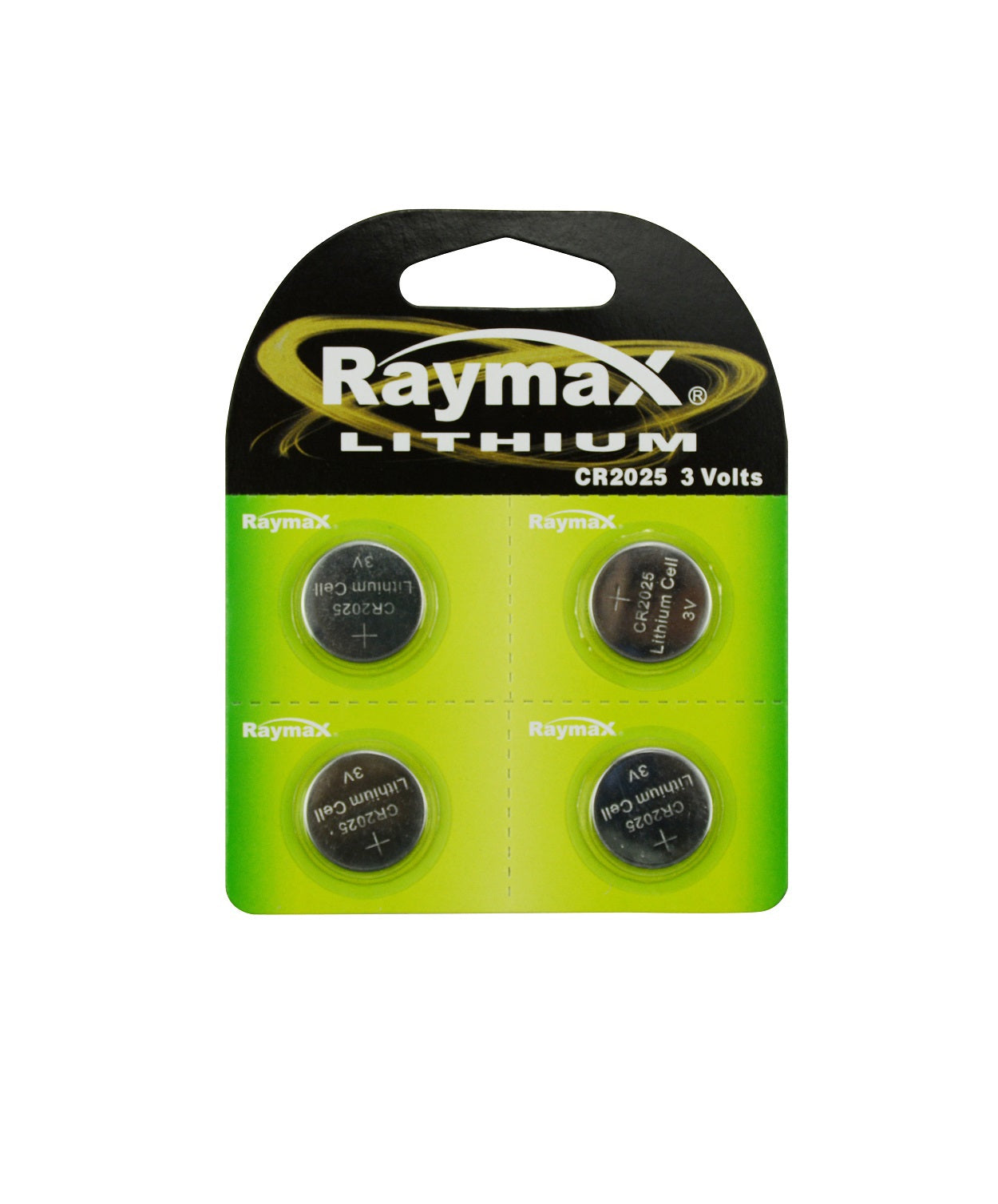Raymax products pile bouton 3v cr2025 4 pièces