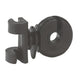 Eider clamp fix isolateur noir50 pièces pour poteau de ration