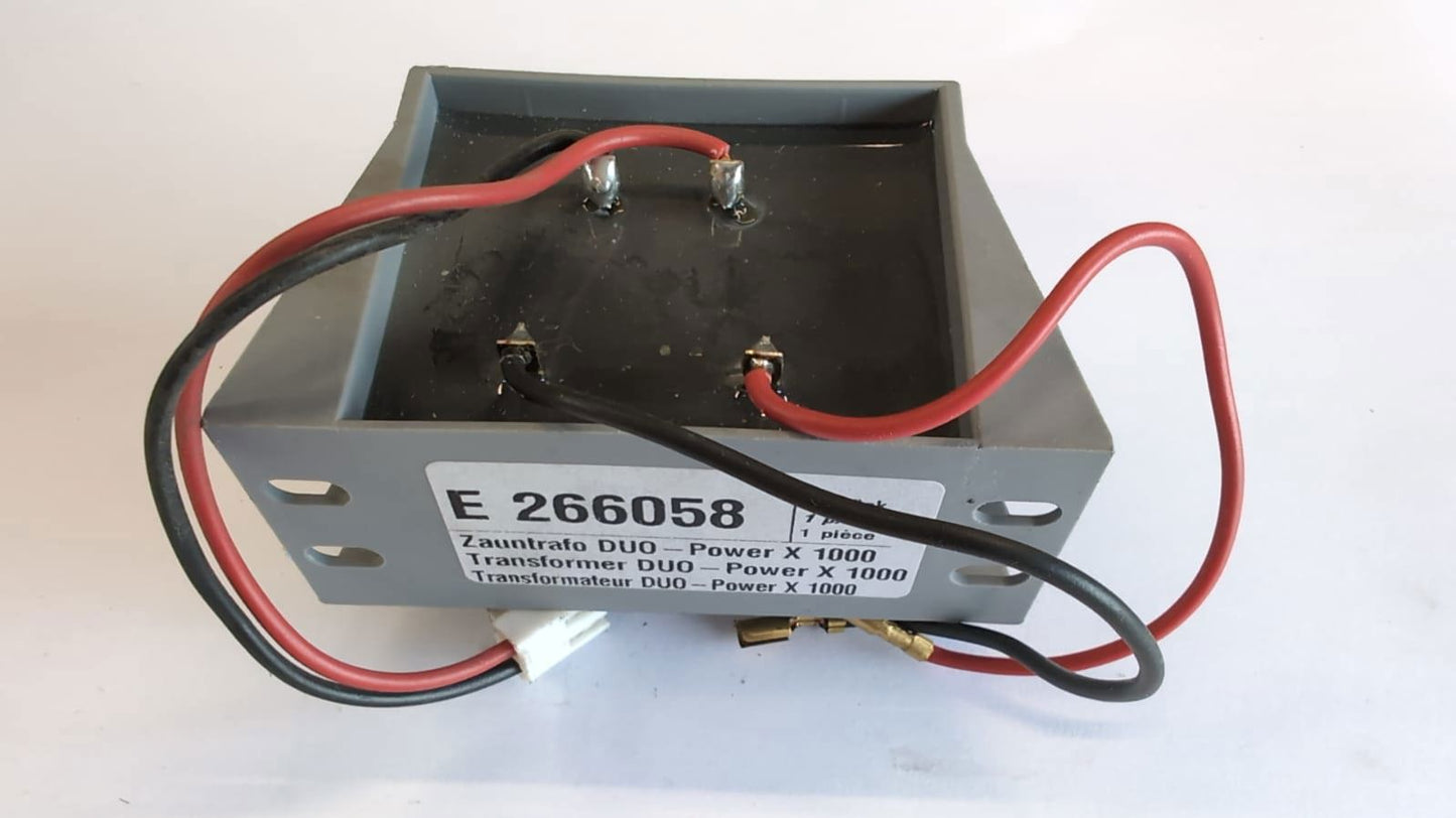 Transformateur Ako et dpz pour duo power x1000cavallo x1