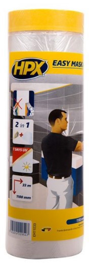 Hpx easy mask tape feuille fine ligne 1100mm x 33m