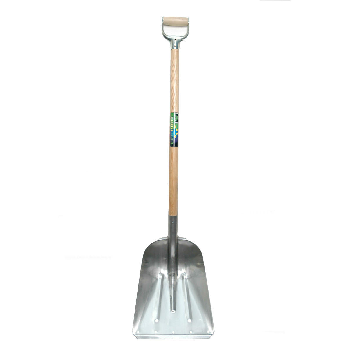 Pelle à grains MM Eurotool Bande d'aluminium Offner avec poignée en D
