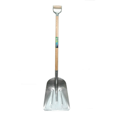 Pelle à grains MM Eurotool Bande d'aluminium Offner avec poignée en D