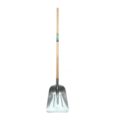 Mm eurotool pelle à grains offner bande d'aluminium avec manche 130cm