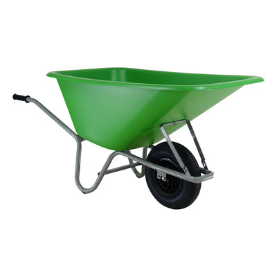 Brouette Altrad forza 165l conteneur hdpe roue pneumatique verte