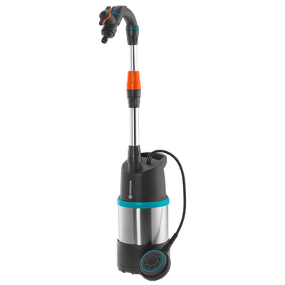Pompe pour baril de pluie Gardena 47002 en acier inoxydable