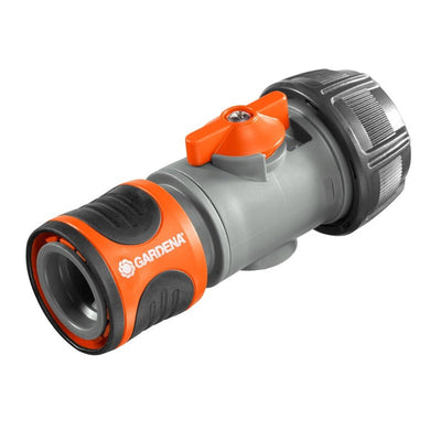 Pièce de tuyau de Gardena avec vanne de régulation 19 mm (3 4)