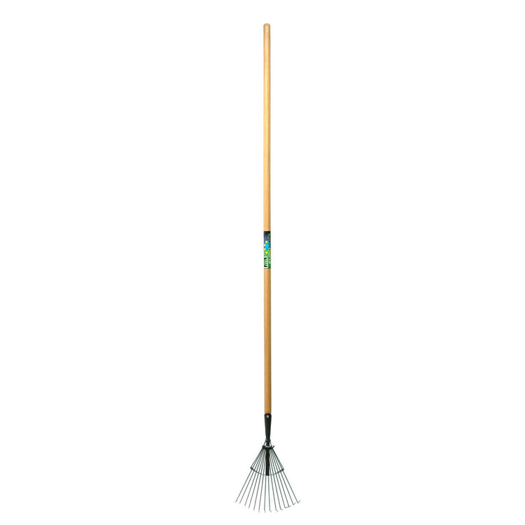 Râteau à gazon Mm eurotool mm prof 14tds rond avec manche 160cm