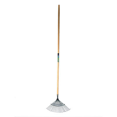 Râteau à gazon Mm eurotool mm 22tds dents rondes avec manche 150cm