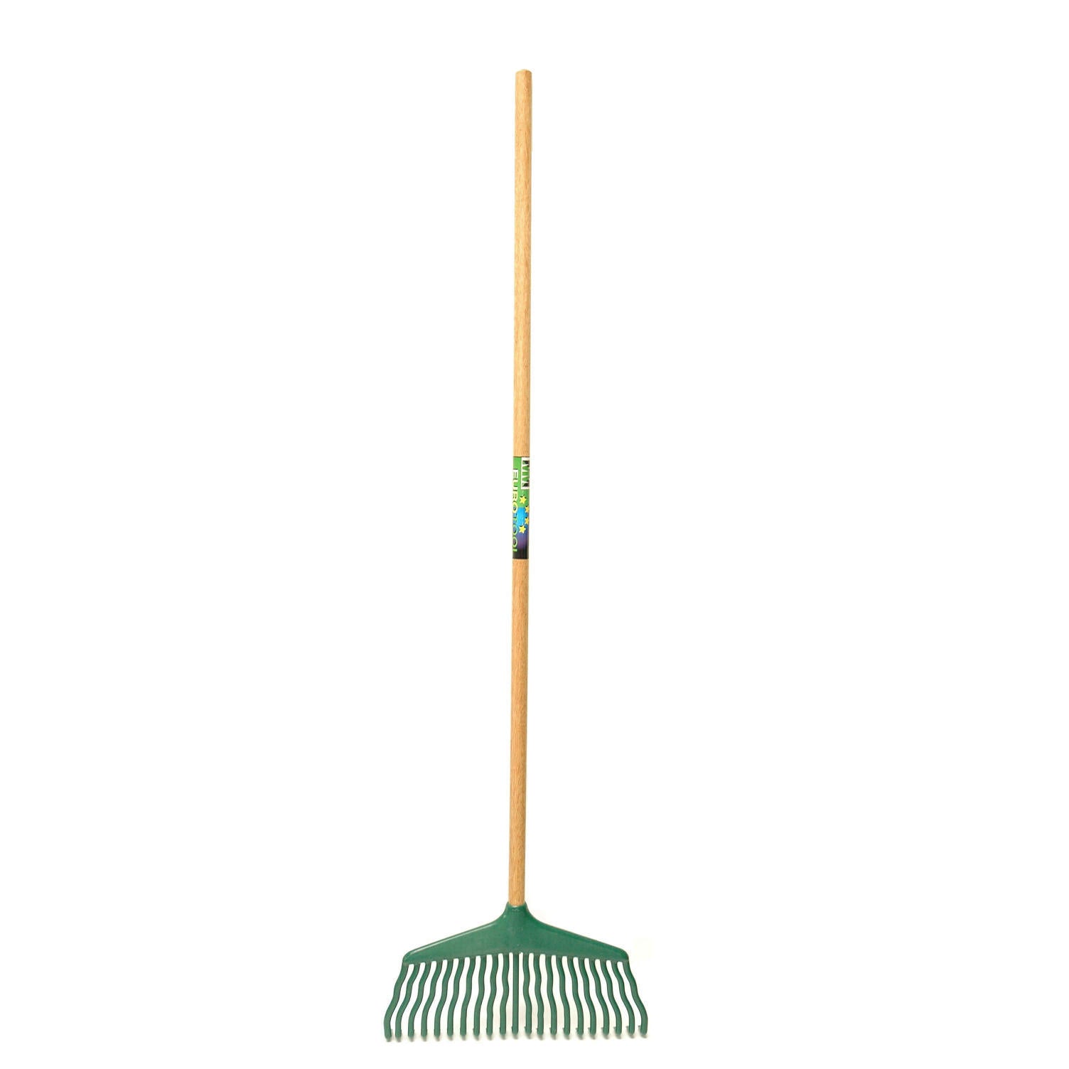 Râteau à gazon Mm eurotool mm plastique avec poignée 130cm