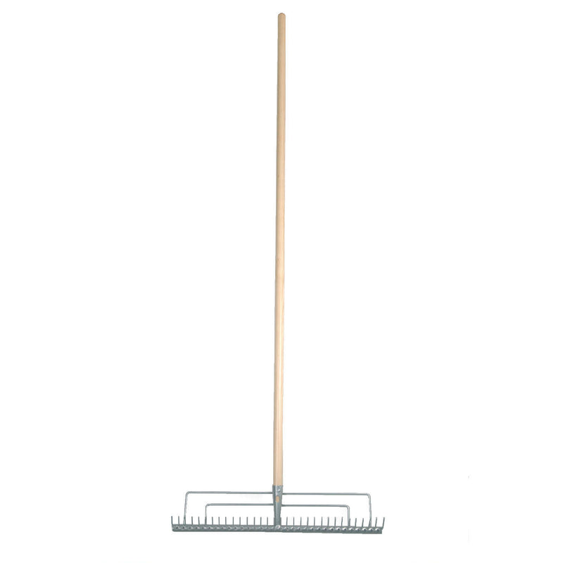 Râteau à gazon Mm eurotool mm 60cm manche 160cm