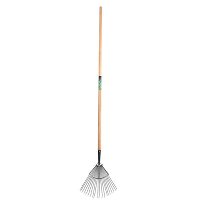 Râteau à gazon Mm eurotool mm prof 20tds rond avec manche 160cm