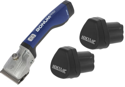 Aesculap rasoir à batterie économique aesculap bonum pro bleu 2 batteries