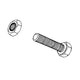Support de parage de sabots de treuil de fixation Vink