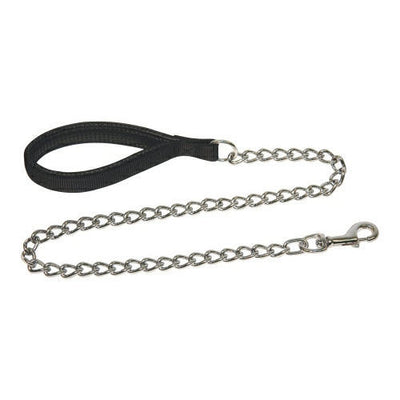 Laisse chaîne pour chien miami plus 4mm noir