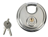 Produits cadenas disque lock 90mm plus 2 clés - afbeelding 1