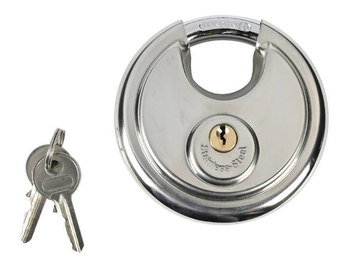 Produits cadenas disque lock 90mm plus 2 clés