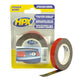Hpx ruban acrylique double face hsa powerbond anthracite 12mm x 2m