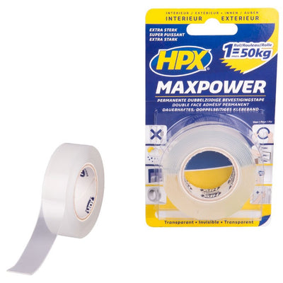 Hpx ht1902 maxpower ruban de montage 19mmx2m