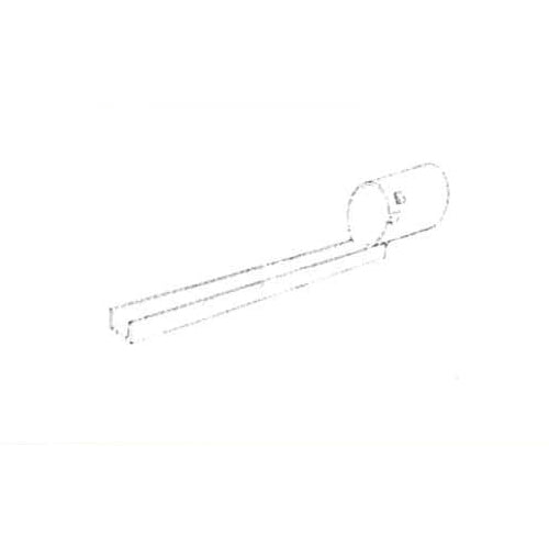 Cochez la peau du porte-brosse horizontal