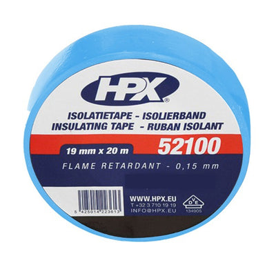Ruban isolant pvc Hpx vde | bleu | 19mm x 20m - il1920 - 10 pièces - il1920