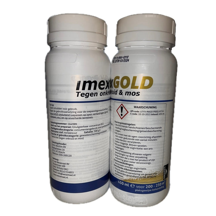 Imex gold contre les mauvaises herbes et la mousse 450ml