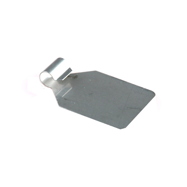 Fanions de prix en acier inoxydable 27x27mm