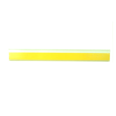 Bande de prix transparente 300cm x 27mm autocollante