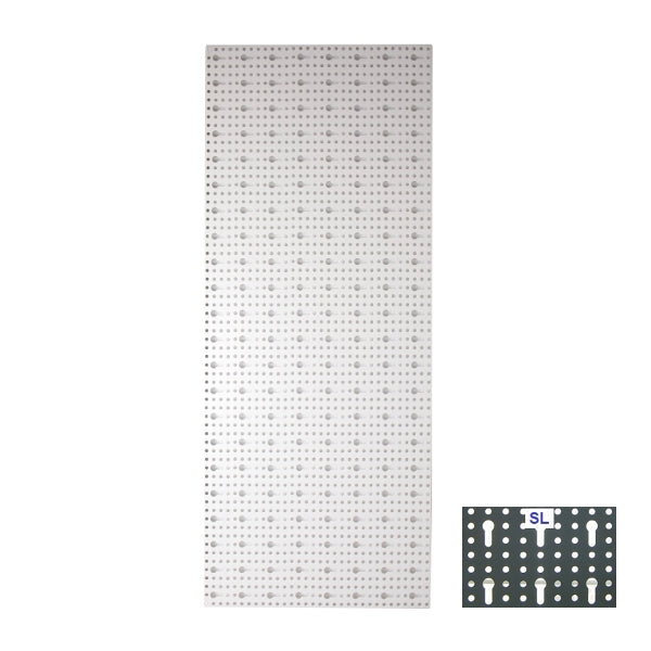 Perforation paroi arrière SL trou de serrure 40x100cm tegometall