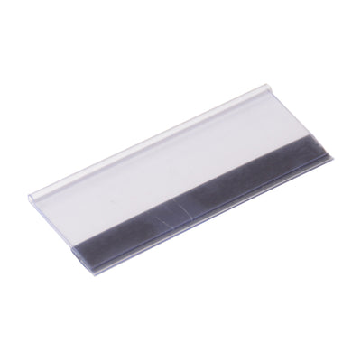 Bande de prix 100x38mm transparente avec bande magnétique