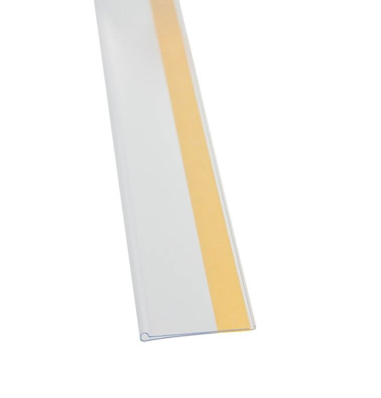 Bande de prix 988 x 38 mm modèle adhésif transparent
