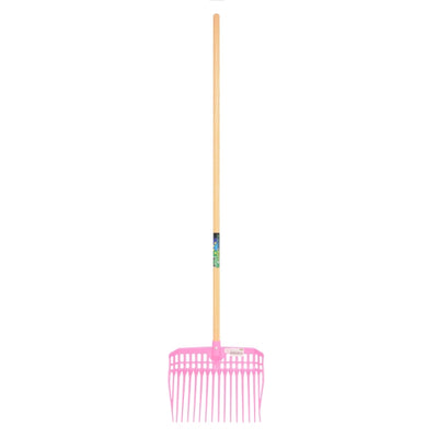 Mm eurotool products fourchette à figue plastique mm manche en bois rose 140cm