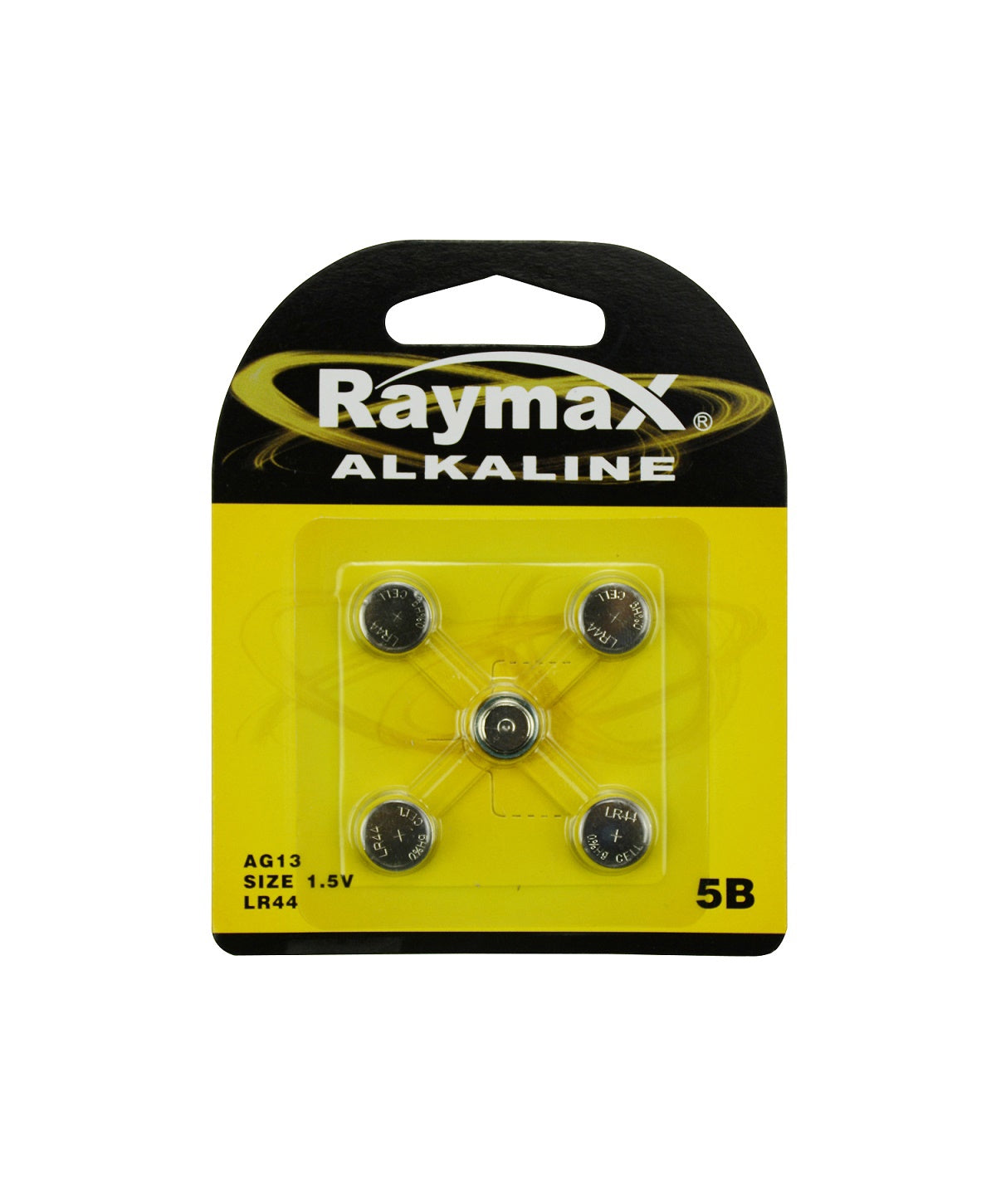Raymax products pile bouton 1 5v ag13lr44 5 pièces