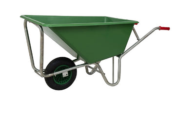 MM products brouette 160 litres base poly-enduite ged 1 roue 1