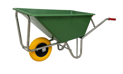 MM products brouette 160 litres base poly-enduite roue ged 1 nml