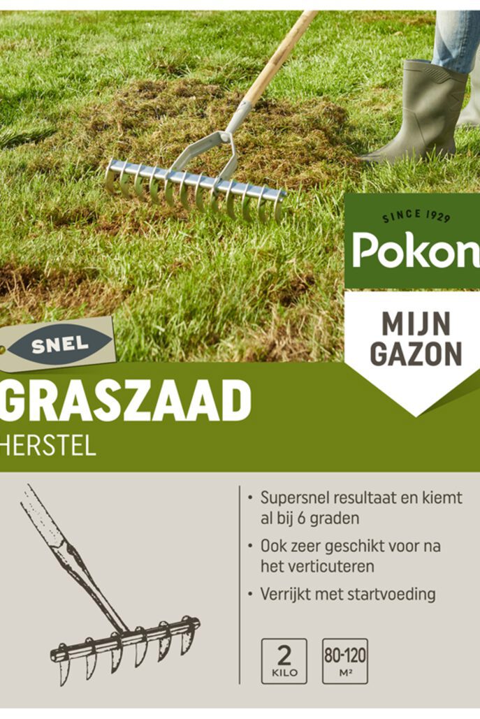 Récupération de graines d'herbe Pokon sos 2kg - 7684561100