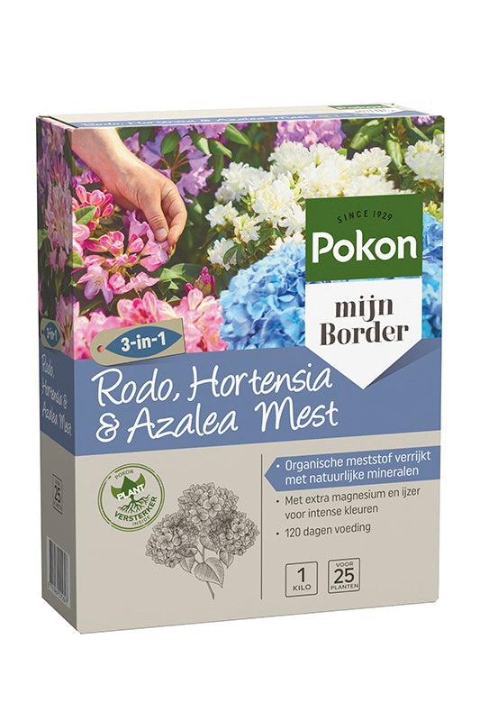 Engrais Pokon hortensia rhododendron azalée 1kg