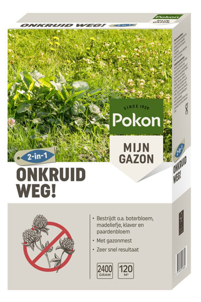 Pokon désherbant 120 m2 2400 gr