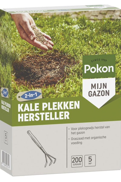 Graine d'herbe Pokon réparatrice de taches chauves 200gr